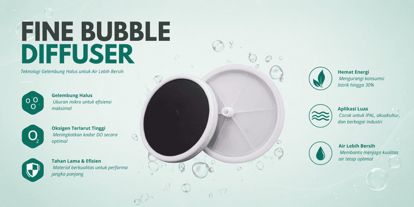 Fungsi Fine Bubble Diffuser HFM