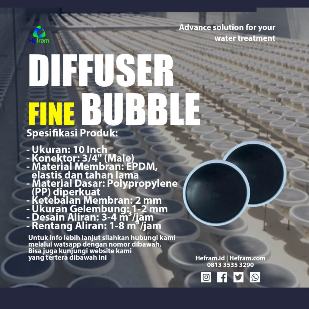 Fungsi Fine Bubble Diffuser