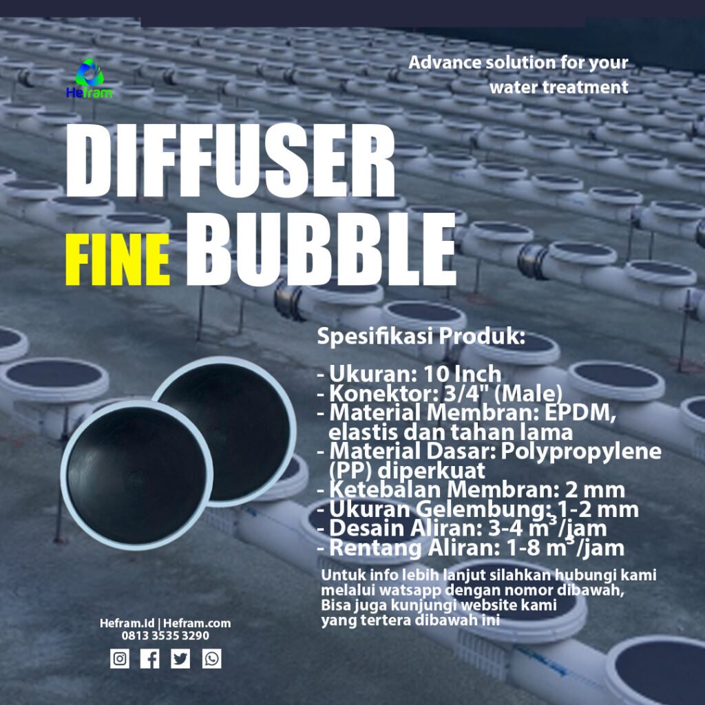 Spesifikasi Fine Bubble Diffuser
