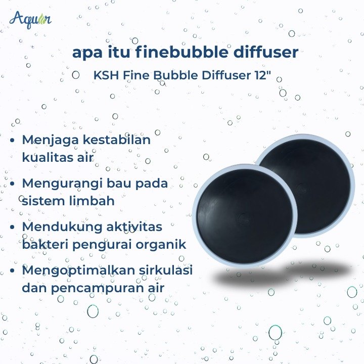 apa manfaat finebubble diffuser
